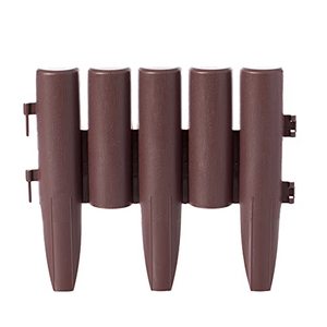 Mini Garden PP <b>Plastic</b> <b>Fence</b> <b>Picket</b> Edging Garden Border Landscaping Grille <b>Fence</b> - Product Image 4