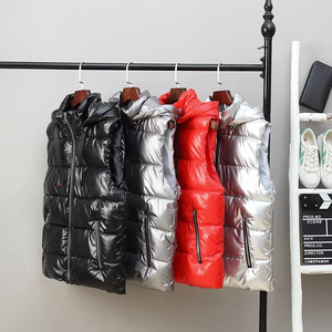 Chaleco Casual de Algodón Grueso para Hombre, para Otoño e Invierno, Chaleco Cálido y Moderno con Característica Impermeable, Conjunto para Parejas - Product Image 4