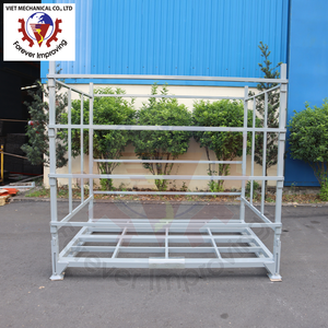 Precio al por mayor de paletas de acero plegables, ligeras, fuertes y fiables de Vietnam Factory Supply - Product Image 6