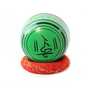 Cuenco de yoga para meditación y curación por resonancia con Mazo, gran oferta, cuenco tibetano para cantar y meditación de yoga para sonido de la India - Product Image 2