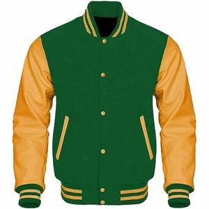 Chaquetas Varsity de Lana Ligeras de Alta Calidad, con Logotipo Personalizable, Abrigo con Capucha y Cuello Alto para Invierno - Product Image 1