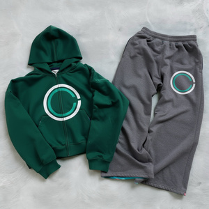 Conjunto Deportivo para Hombre, Ropa Deportiva de Algodón y Felpa para Correr y Trotar, Nuevo Diseño, Logotipo Personalizado, Talla Personalizada, Ligero, Cálido y Cómodo - Product Image 4