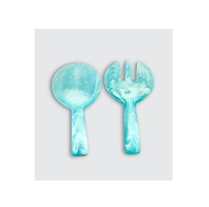 Ensemble de saladiers écologiques au design optimal, en résine, compatibles lave-vaisselle, ustensiles à salade pour la maison et les hôtels, prix de gros usine - Product Image 1