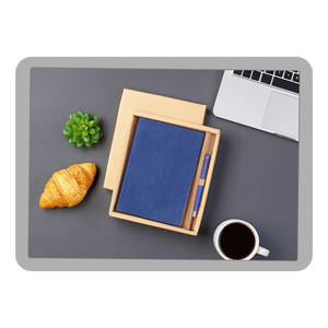 Personalized Embossed Business PU Leather Notebook Pen Corporate <b>Gift</b> Set with Customized Color and <b>Gift</b> <b>Box</b> for New Year - Product Image 1