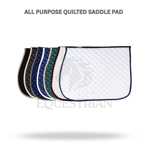 All Purpose Quilted Saddle <b>Pad</b> Horse Riding Saddle <b>Pad</b> Equestrian Equipment - Product Image 2