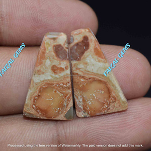 <b>Top</b> 100% Natural Asteroid Jasper Pair Fans All Mix Shape Loose <b>Crystal</b> India Inspired FAIJAN GEMS High Quality for Jewelry - Product Image 2