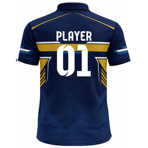 Camiseta de Cricket con Diseño Personalizado, Ropa Deportiva Sublimada para Equipos, Fabricante y Proveedor de Ropa Deportiva Sublimada, Fabricante OEM ODM - Product Image 3