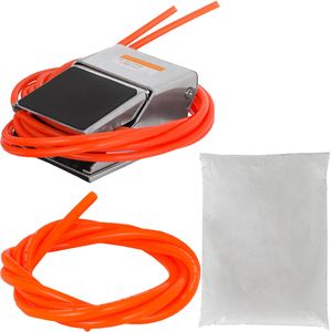 Máquina de arenado dental de doble pluma con 2 tanques y lámpara para laboratorio dental - Product Image 5