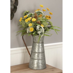 Vase de table élégant en métal géométrique craquelé transparent, décoration intérieure moderne de luxe, Moonstar Exports, couleur personnalisée - Product Image 6