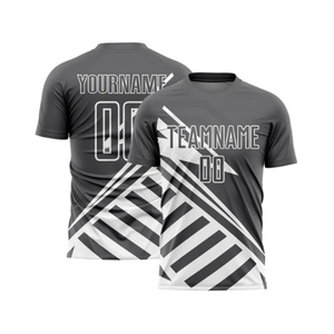 เสื้อฟุตบอลพิมพ์ลายแบบซับลิเมชั่นสั่งทำได้ โรงงานขายส่งโดยตรง ชุดกีฬาแห้งเร็ว ชุดฟุตบอลพิมพ์ลายดิจิทัล - Product Image 1
