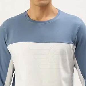 เสื้อกีฬาแขนยาวสำหรับผู้ชาย, เสื้อลำลองสวมหัวอบอุ่นน้ำหนักเบาระบายอากาศใส่สบาย - Product Image 5