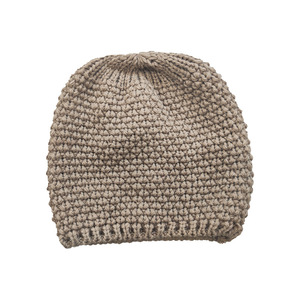 Hand Knitted Cotton Chunky Knitting <b>Hat</b> Men Women Japanese Style Rolled Edge Pullover Beanie <b>Hat</b> with Custom logo No reviews new - Product Image 4