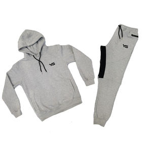 Men's Tracksuits With Custom Logo 100 % Cotton Fleece Warm Track Suit High Quality Warm Jogging Suit in Multi Colors - Product Image 3