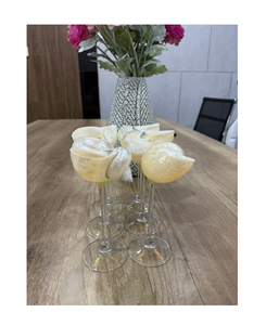 Vaso Decorativo de Concha Marina para Regalos en Resorts, Tiendas de Hotel y Decoración de Restaurantes Costeros - Product Image 4