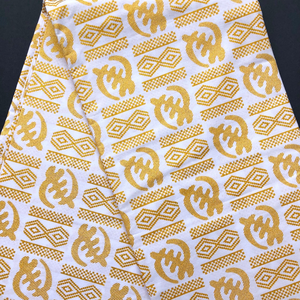 ผ้าฝ้ายแอฟริกันอังการาสีสันสดใส พิมพ์ลายสำหรับทำผ้าพันตัว กระโปรง ชุดเดรส แฟชั่น และงานฝีมือสิ่งทอแบบเกาะต่างๆ ทั่วโลก - Product Image 2