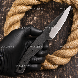Cuchillo utilitario UA Supplies 1095 de alta calidad, estilo bisturí, hoja completa de 8 pulgadas con punta caída, OEM disponible, para bricolaje y caza. - Product Image 2