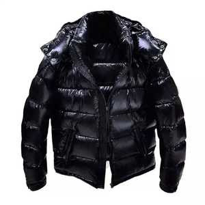 Chaqueta de Plumón Personalizada de Alta Calidad y Moda para Hombre, Chaquetas Acolchadas para Hombre, Invierno, Color Liso con Impresión Puff - Product Image 2