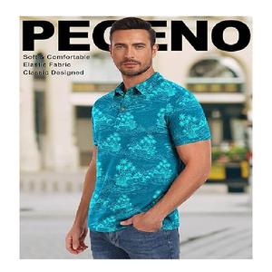 Bangladesh fabrica polos con estampado a color, diseño personalizado a la moda, tallas grandes, estilo casual y elegante para hombres. - Product Image 4