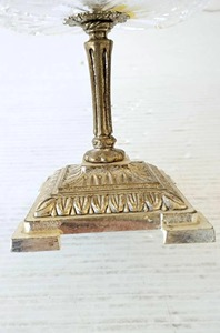 ถาดเสิร์ฟช็อกโกแลตคริสตัลชุบเงินวินเทจ ดีไซน์หรูหรา เหมาะสำหรับผลไม้ ขนมหวาน และตกแต่งโต๊ะ - Product Image 4