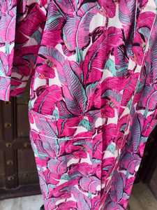 Robes Kimono en Coton de Qualité Supérieure pour Femmes, Conception Personnalisée, Manches Longues, Longueur Genou, Tissu Tricoté, Respirant Printemps/Été - Product Image 4