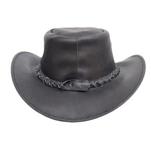 Sombreros de Cuero Genuino en Oferta, Sombreros Vaqueros Personalizados con Logotipo, Sombreros Vaqueros de Cuero Estilo Vintage - Product Image 1