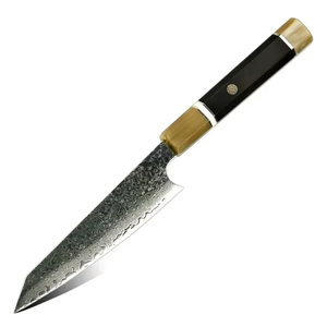 LEGACY BLADES Ensemble de 5 couteaux de chef japonais en acier Damas, faits à la main, tranchants, avec manche en bois, bord droit, ambidextres - Product Image 4