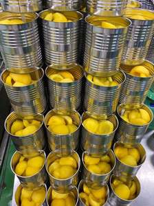 ลูกพีชกระป๋องพรีเมียมแบบหั่นครึ่งชิ้นในน้ำเชื่อม ขายส่ง OEM แบรนด์ส่วนตัว ขายดี ลูกพีชสีเหลืองพร้อมรับประทาน - คุณเกรซ - Product Image 6