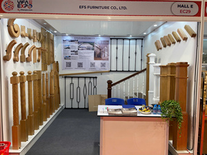 Modern Staircase Solid Poplar White Primed Box Newels Excellent Quality Bulk Supply Good Price Wholesale EFS - Product Image 5