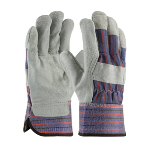 Gants de travail en cuir pour hommes, résistants aux coupures, anti-chaleur, renforcés, pour travaux lourds - Product Image 2