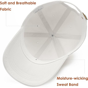 Casquette de baseball classique unisexe, réglable, unie, décontractée, pour les sports de plein air, fabriquée en usine au Bangladesh - Product Image 4