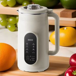 Máquina Automática para Hacer Leche de Frutos Secos con 8 Cuchillas de Acero Inoxidable, Mantiene la Temperatura, Máquina Casera para Leche de Soja y Almendras, Color Personalizado - Product Image 2