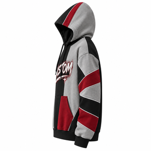 Sweat-shirt à capuche unisexe avec poche avant imprimée avec logo personnalisé, 100% coton French Terry, coupe ample, vêtements décontractés d'hiver, 370g - Product Image 6