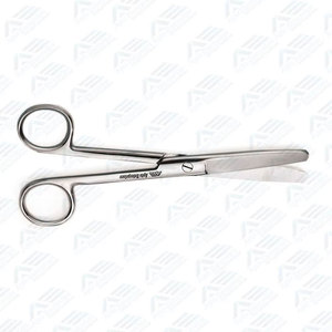 Ciseaux chirurgicaux droits à lame émoussée en acier inoxydable pour pansements, instruments de chirurgie en gros par Apto Enterprises - Product Image 5