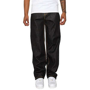 Pantalones Cargo Casuales de Cintura Media para Hombre, Personalizables, 100% Algodón, Denim Tejido, Bordado, Lavado Medio, Jeans Estampados para Primavera/Otoño - Product Image 1