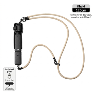 Pocket Action Camera Adjustable Neck/Shoulder Strap <b>Lanyard</b> with Hook and Quick Release for Handheld Use - Product Image 2