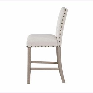 Set di 2 Sgabelli da Bar Bianchi MARIAN - Product Image 3