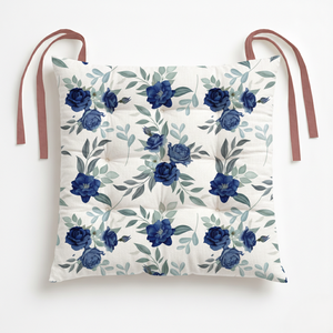 Coussin décoratif pour chaise, coussin d'assise épais et confortable avec attaches pour chaises de cuisine et de salle à manger - Product Image 2