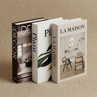 Coffret de rangement décoratif de luxe en matériaux recyclés personnalisés avec doublure en éponge, vide