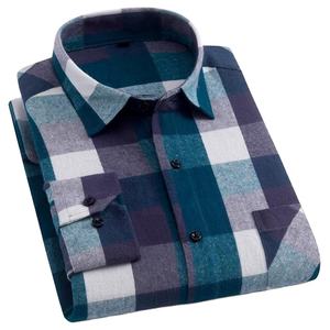 Chemise en vrac OEM pour hommes, vêtement décontracté, meilleure vente, manches longues, à la mode, prix d'usine, Design personnalisé, vente en gros - Product Image 5