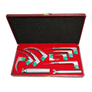 Ensemble de laryngoscope manuel jetable réutilisable certifié CE personnalisable pour les opérations ORL d'anesthésie chez l'adulte utilisation d'urgence à l'hôpital - Product Image 1