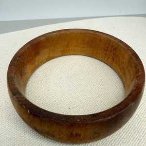 Elegant Handmade <b>Wooden</b> Bracelet Set Featuring Chunky Thin <b>Wooden</b> Bangles Hand Polished Embellishment Contempora Craft Emporium - Product Image 6