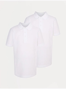 Camisetas Polo Escolares de Manga Corta, Corte Regular, de Algodón, con Serigrafía Personalizada, para Niños y Niñas - Product Image 2