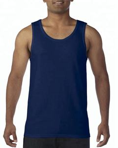 Camiseta sin Mangas de Alta Calidad para Hombre, 100% Algodón, Lavado Ácido, Ropa Deportiva, Tejida, Colorida, para Atletismo - Product Image 1