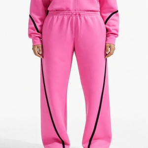 Women Premium Quality Custom Tracksuit Zip Up Jacket & Elastic Waist Jogger Pants Breathable & Comfortable Tracksuit for Women - Product Image 5