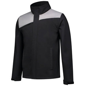 Solid Stand Collar Blank Formal Autumn Woolen Retro Track Jacket Unisex Custom Embroidery Pullover Softshell OEM Service - Product Image 6