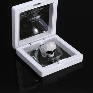 Bague Crâne Alien en Argent 925 avec Diamant de Laboratoire Certifié, Légère, Style Iced Out, Gothique Hip Hop, Bijou Statement pour Homme - Product Image 3