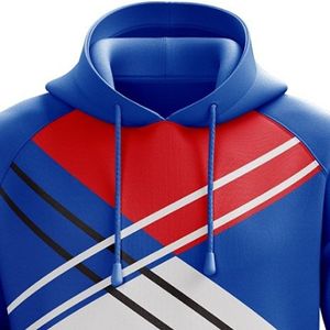 Sudadera con capucha sublimada personalizada para hombre, calidad premium de EE. UU., sudadera deportiva con logo personalizado, tela transpirable, ropa deportiva para gimnasio y calle, pedido al por mayor - Product Image 4