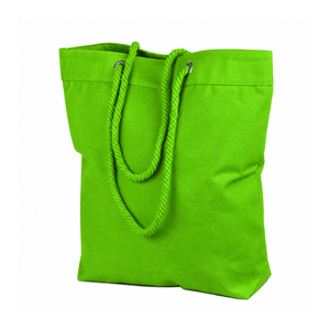 Grand sac fourre-tout avec poignées et fond verts, sac de courses à bandoulière longue pour les courses - Product Image 1