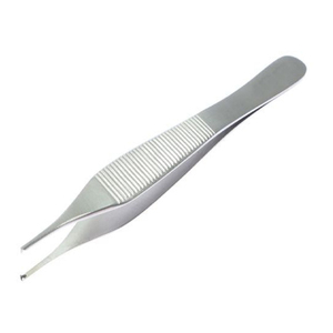 Pinzas quirúrgicas Adson de acero inoxidable para tejidos, instrumento médico de precisión - Product Image 2