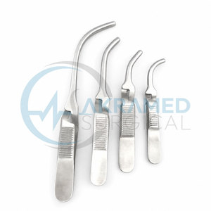 High Quality DeBakey Bulldog <b>Clamp</b> Atraumatic Curved Forceps CE Certified Stainless Steel Vascular Surgical Instrument - Product Image 1